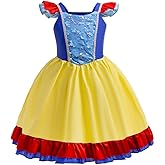 Dressy Daisy Baby Toddler Little Girls Princess Everyday Play Dress Halloween Costume Birthday Party Clothes Outfit