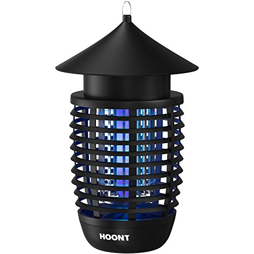 Hoont Powerful Electric Indoor Bug Zapper and Fly Zapper Catcher Killer Trap – Covers 600 Sq. Ft. / Fly Killer, Insect Killer, Mosquito Killer – For Residential, Commercial and Industrial [UPGRADED]