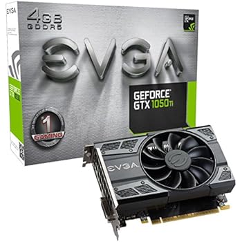 EVGA GeForce GTX 1050 Ti GAMING, 4GB GDDR5, DX12 OSD Support (PXOC) Graphics Card 04G-P4-6251-KR