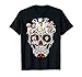 Pitbull Mom Sugar Skull Shirt- Funny Gothic Dog Mom Dad Gift