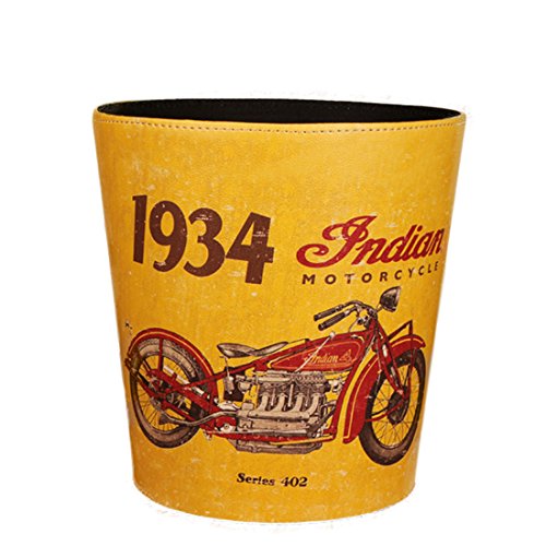 Bestwoo Vintage Trash Can Wastebasket Bin without Lid (1934)