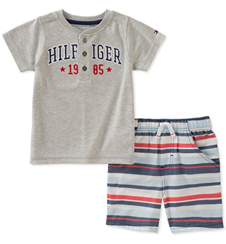 tommy hilfiger shorts and t shirt set