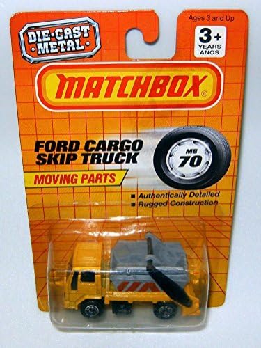 matchbox ford cargo skip truck