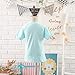 Flip Sequin Unicorn Shirt Top for Girls 3-12 Years (6, Fairy Aqua Short)
