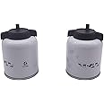 2 Pcs Fuel Filter with Water Separator Replacement for Bobcat 6667352