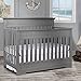 The Dream On Me Chesapeake 5-in-1 Convertible Crib, Storm Grey