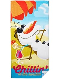 Disney Frozen Chillin 100% Cotton Beach/Bath/Pool Towel 28" x 58"