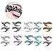 10-sheet Temporary Stickers Temporary Transfer Eyeshadow Eyeliner Sticker for Party