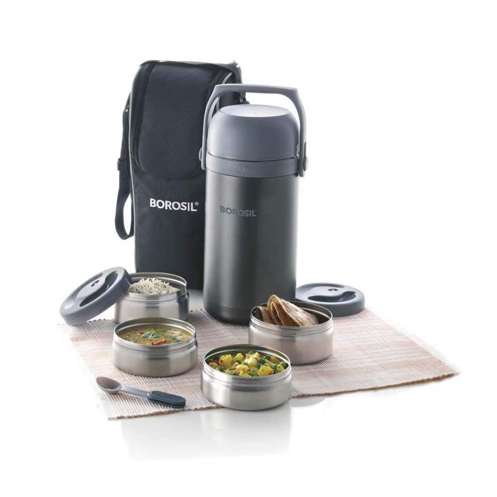 borosil hydra hot & fresh lunch box