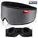 LYLFL Sleep Mask, Updated 2020 Version 100% Blackout Sleep Eye Mask, Adjustable Eye Cups & Zero Eye Pressure, Possible Sleep Guaranteed-Soft Comfortable and Breathable Night Blindfold for Travel,Nap