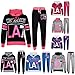 Kids Girls Tracksuit LOS ANGELES LA7 Print Hoodie & Bottom Jog Suit 7-13 Years