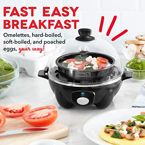 Olla Rápida Para Huevos, Dash Egg Cooker 350w 2 Capas 14 | Meses Sin