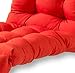 Greendale Home Fashions 72-Inch Indoor/Outdoor Chaise Lounger Cushion, Salsa