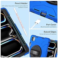 SUPFIVES Case for iPad Pro 11 Inch 2024