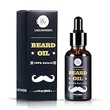 Beard Oil for Men，All Natural Leave in Conditioner and Softener Organic Gentlemen's Beard Care Oil 1oz .