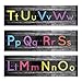 Juvale Alphabet Letter Bulletin Board Strips, Classroom Decorations (21 x 6 In, 9 Pack)