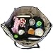 kilofly 2-in-1 Baby Diaper Bag Insert Stroller Organizer + 2 Attachable Straps