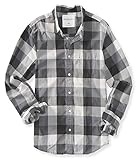 Aeropostale Men's Long Sleeve Buffalo Check Woven Shirt