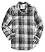Aeropostale Men's Long Sleeve Buffalo Check Woven Shirt