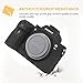 STSEETOP Camera Case for Sony A7III A7RIII ILCE-7RIII A73 A7R3 - Protective Silicone DSLR Skin Cover, Detachable Cage, Shockproof, Dustproof (Black)