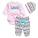Dirance Lifelike Reborn Doll Accesories Girl Doll Clothes Kids Toy, Suit for 20