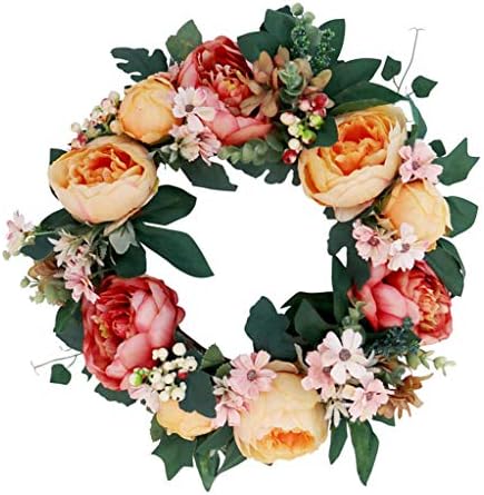フラワーリース シルクフラワー ロマンチック 100 品質保証 結婚式 パーティー お祝い ６タイプ選べ 写真小物 壁飾り 2
