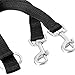 SBParts Cute Pet Leashes, Pet Leashes 2 Way Double Two Dogs Pet Coupler Leash Lead-Black