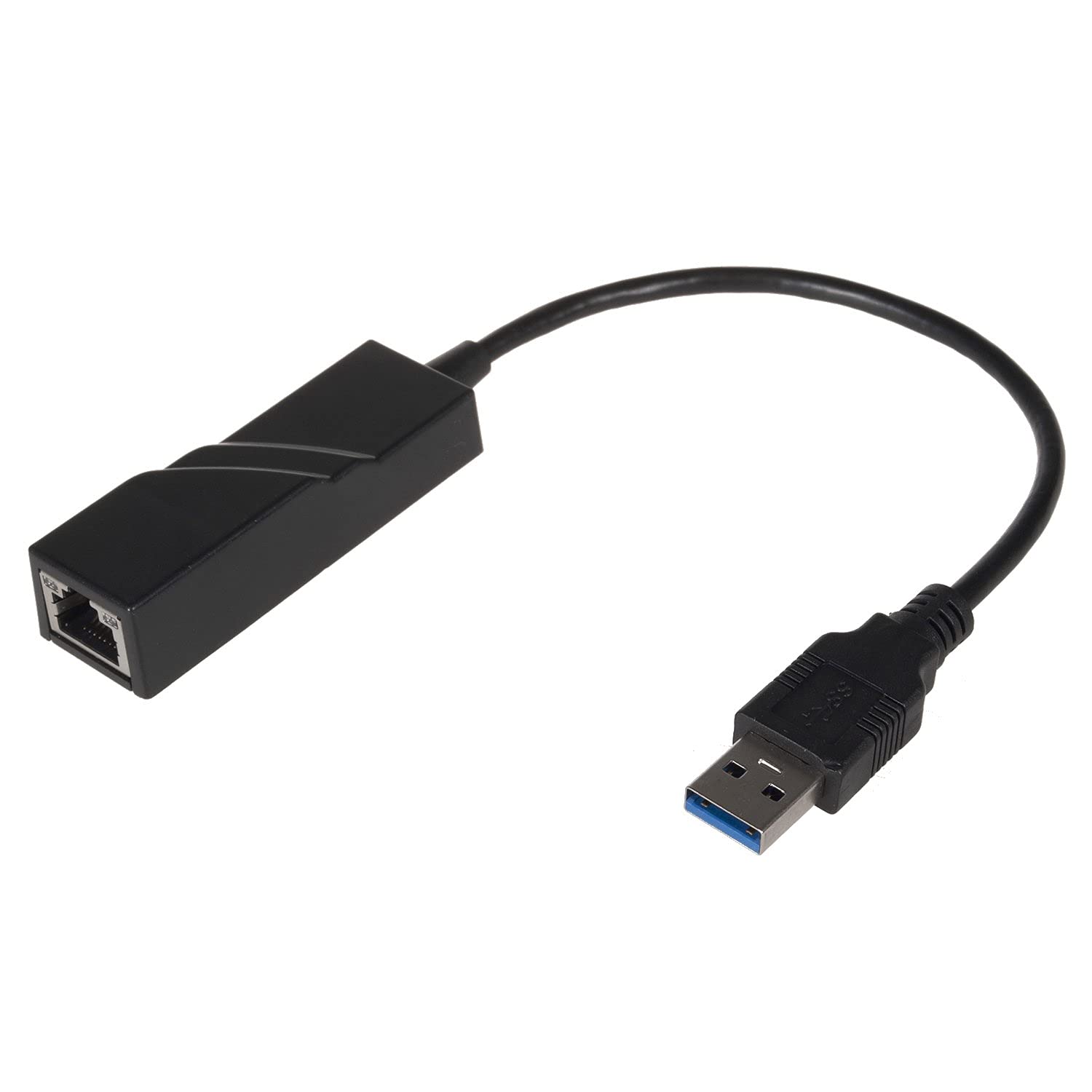 PremiumCord kuethernet3 USB 3.0 to LAN RJ45 Ethernet 10/100/1000Mbit Adapter Black Color