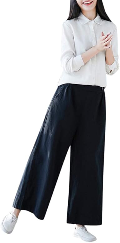 skinny wide leg trousers