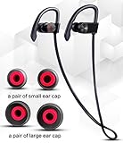 UCero BH-02 Bluetooth 4.1+EDR Headphones Wireless CSR8635 Waterproof IPX5 Earhook with Mic and APT-X Secure,Fit for Running,Cycling,Hiking for iPhone 7,7Plus,Samsung S6 and Other Devices