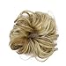 Messy Bun Hair Piece Thick Updo Scrunchies Synthetic Hair Extensions Ponytail Hair Wig Hairpiece Blonde & Light Brownthumb 1
