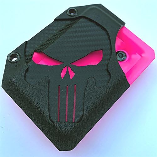 HicksHolsters Kydex Pink DARK Punisher Edition Wallet