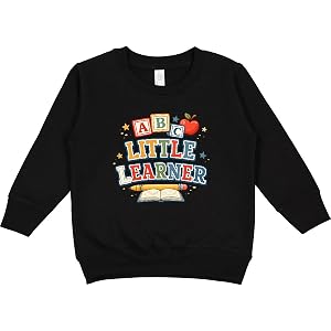 inktastic ABC Little Learner School Toddler Sweatshirt