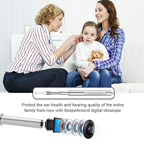 1 Otoscope+Scopearound+Diameter+Ultra+Slim+Adjustable