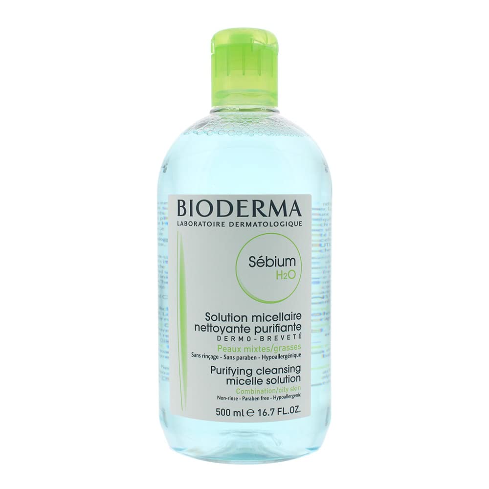 Bioderma Sebium H2O Purifying Cleansing Micelle Solution - 500ml