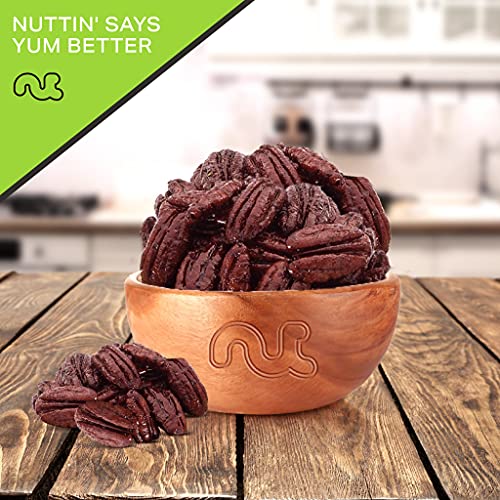 Candied Pecans Honey Glazed Praline, No Shell (32oz 2 LB) Bulk Nuts Packed Fresh in Resealable