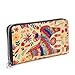 Womens RFID Blocking Wallet Clutch Leather Long Wallet Card Purse Handbag