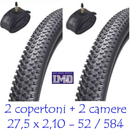 2 Copertoni MTB Camere daria 27,5 x 2,1 da Mountain bike bicicletta  pneumatico Pneumatici Componenti e parti outlookplanningdevelopment.com.au