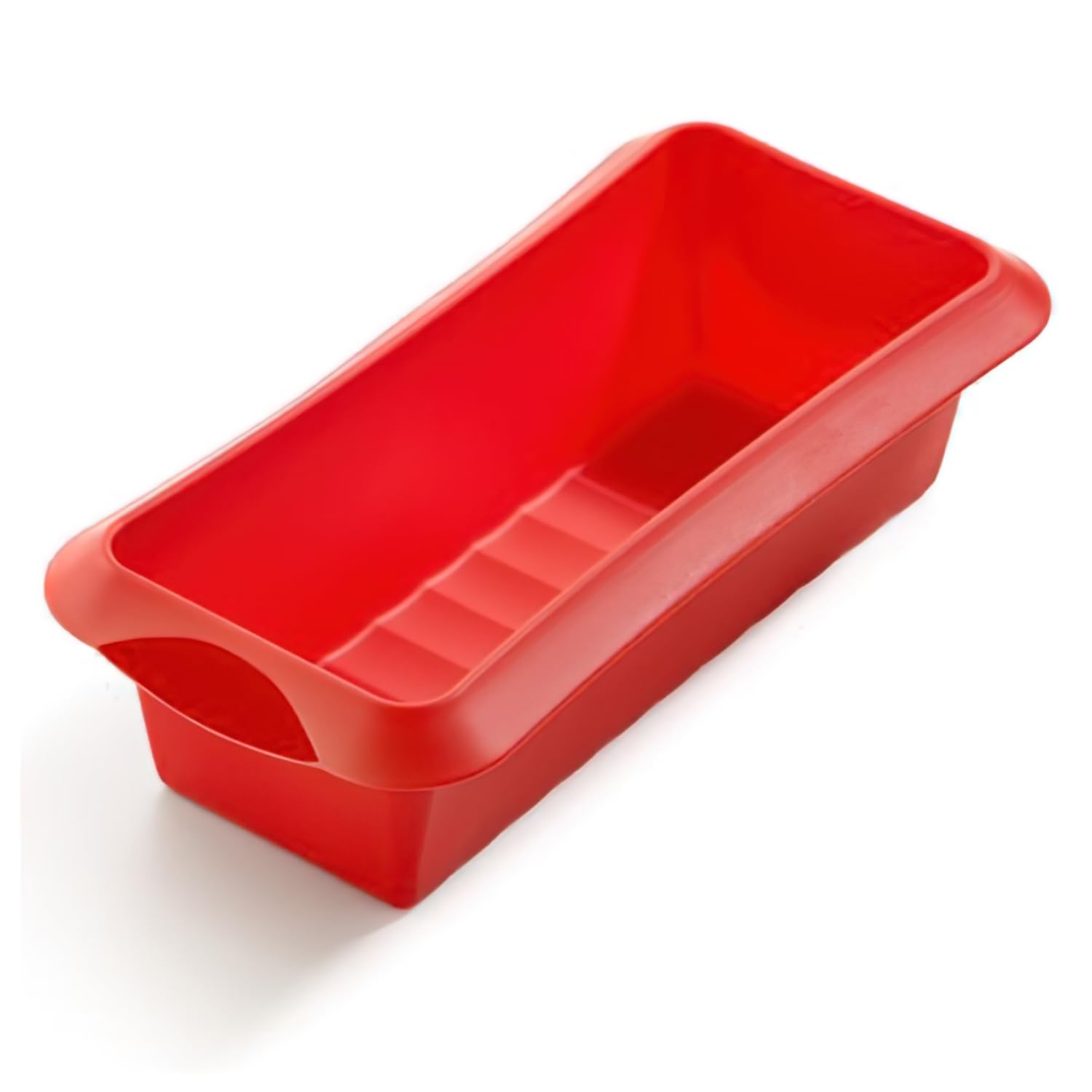 Lékué Rectangular Silicone Mold, Red, 24 x 10 x 6.8 cm — image 1