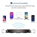 Wireless Charger, [Sleep-Friendly] Qi Wireless Charging Pad Station for iPhone 8 /8 Plus ,iphone X ,Samsung Galaxy Note 8,S8/S8 Plus,S7,S7 Edge,S6,S6 Edge Plus,Note 5, Nokia Lumia 950 Qi Devices