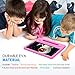 MoKo Case Fit Samsung Galaxy Tab A 10.5 2018 SM-T590 / T595 / T597, EVA Kids Shock Proof Convertible Handle Light Weight Protective Cover Compatible Galaxy Tab A 10.5 Inch 2018 Tablet - Magenta