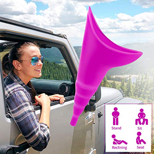 image for Etable Female Urination Device - Portable Female Urinal, Pee Standing 