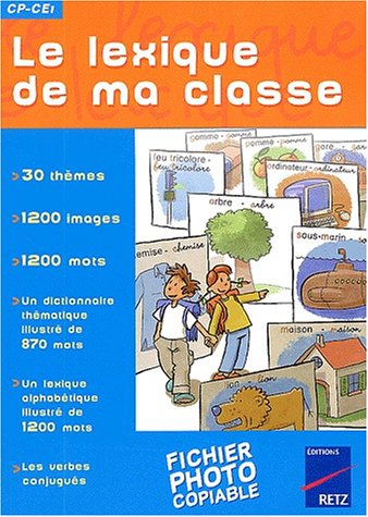 Le  lexique de ma classe, CP-CE1