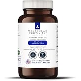 Molecular Fertility VIVOMEGA Fish Oil with VESIsorb&reg; - Fertility Supplement for Women &amp; Men - Doctor Formulated EPA DHA Omega 3 Fatty Acids, Vitamin D3 K2 for Reproductive Wellness - 60 Softgels