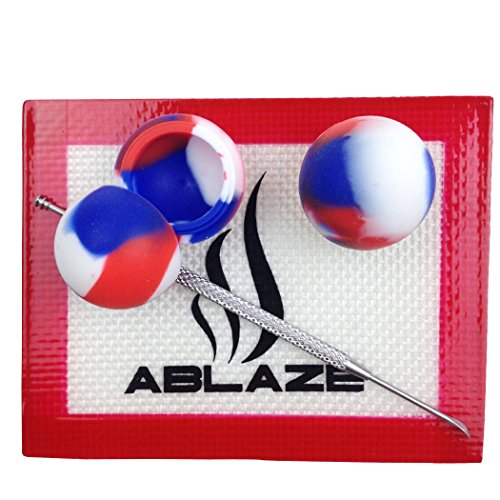 Ablaze 100 pcs Round Nonstick Non Stick Oil Wax Silicone Container Jar 5ML 4 Ablaze 100 pcs Round Nonstick Non Stick Oil Wax Silicone Container Jar 5ML - Image 5