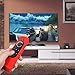 Fintie Silicone Case for Fire TV 4K / 2nd Gen Fire TV Stick / Fire TV Cube Voice Remote, Compatible with Echo / Echo Dot Alexa Voice Remote - Honey Comb Series [Anti Slip] Shock Proof Cover, Red