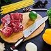 Vestaware Chef Knife 8 Inch Professional German High Carbon Stainless Steel Kitchen Knives Razor Sharp Blade & Ergonomic Handle with Gift Box