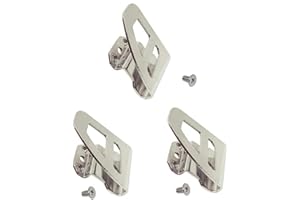 YHOPARTS 42-70-2653 Belt Clip Hook free Screw for Milwaukee M18 Impact Driver Hammer Drill Work Tool 2604-20 2604-22 2604-22CT 2797-22 (3/Packs)
