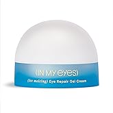In My Eyes Eye Repair Gel Cream - Under Eye Cream with Caffeine & Lutein, Anti-Wrinkle and Firming, Treatment to Reduce Dark Circles, Fine Lines & Puffiness, 0.5 oz.