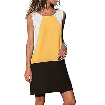 yellow mini sundress